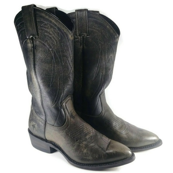 Frye Shoes - Frye Western Cowboy Pull On Half Calf Boot 8